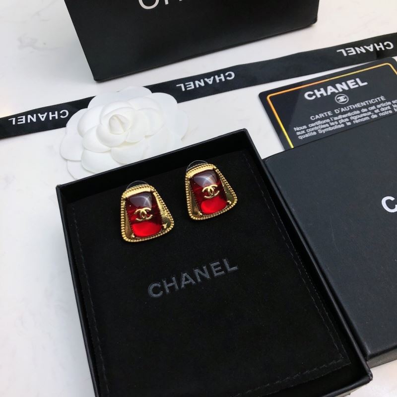 Ch*el earrings